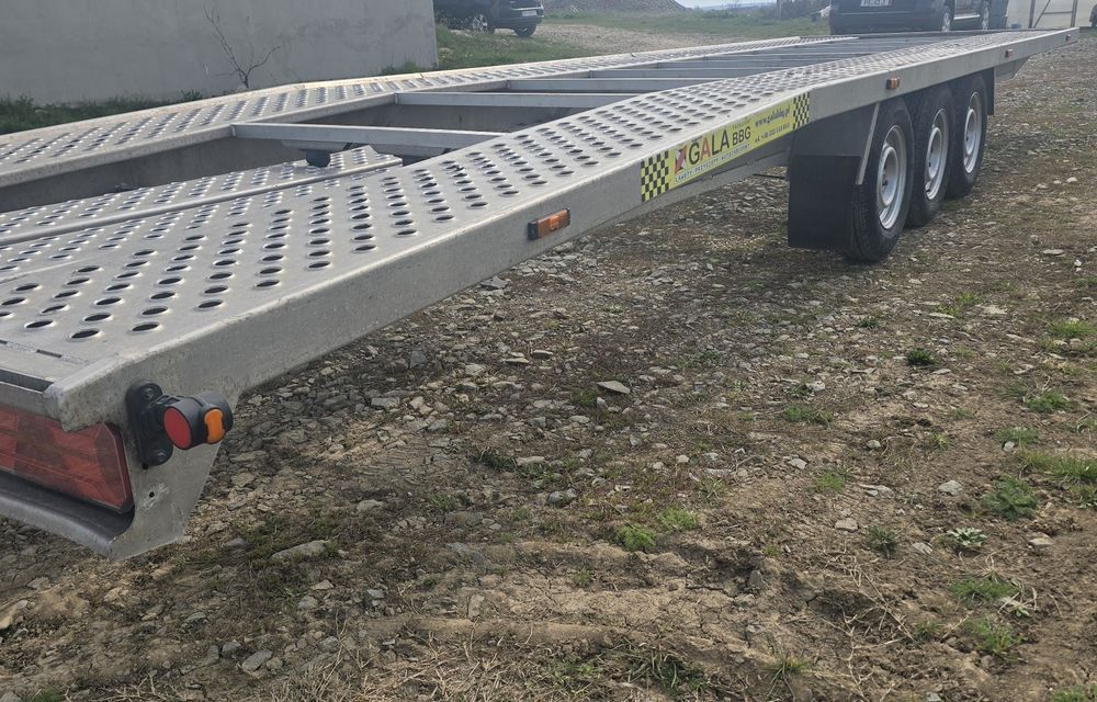 Trailer dublu full aluminiu 640kg