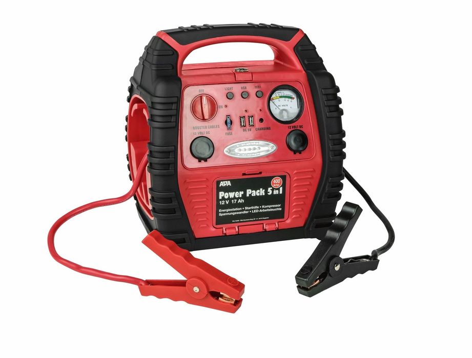 Robot de pornire APA Power Pack 5in1, Compresor, PowerBank, Inverter