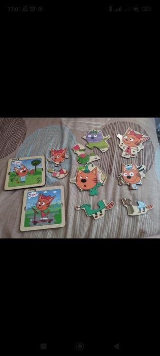 Продам пазлы для малышей