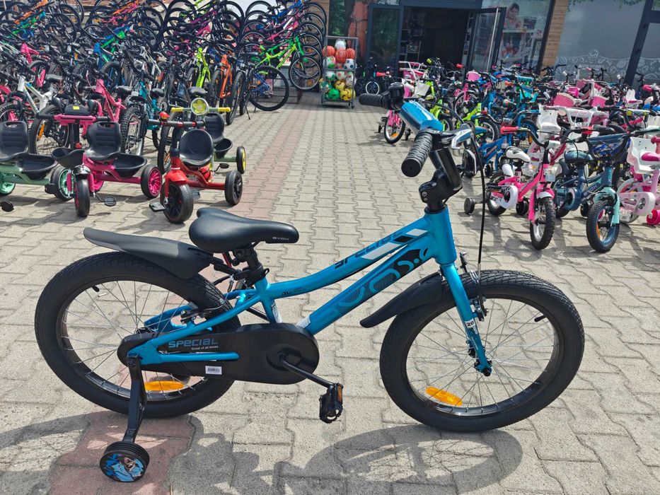 X Детски алуминиев велосипед 20" SPECIAL син