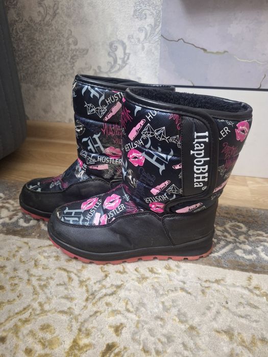 Сапоги на девочку 35 размер