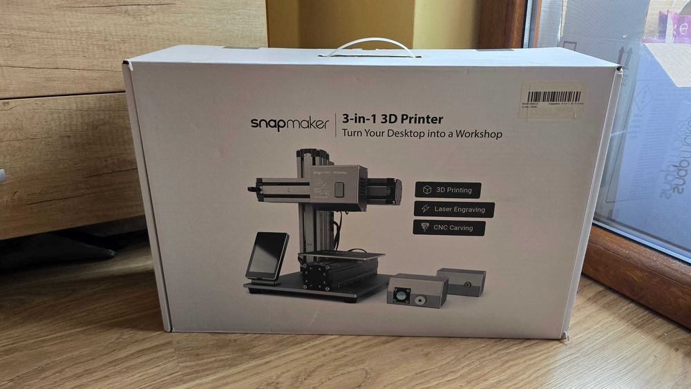 部品Snapmaker 3D Printing/Laser 1600mW/CNC Vand Imprimanta 3D Snapmaker 3 in 1 + modul Laser 1600mW Arad • OLX.ro