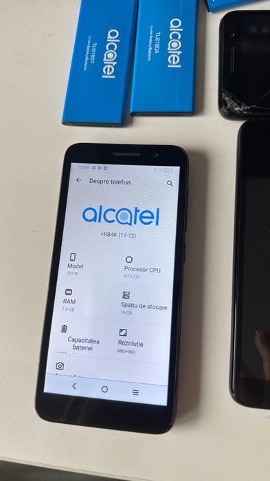 Lot 7 Telefoane Alcatel One Touch - Functionale, Baterii Umflate
