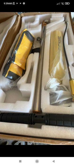 Бутилка за гмуркане с помпа за високо налягане.