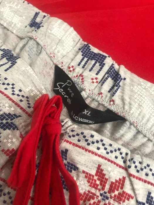 Комплект коледни пижами мама и бебе lc waikiki