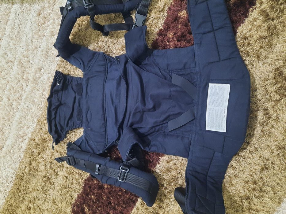 Marsupiu Manduca First Pure Cotton Night Black