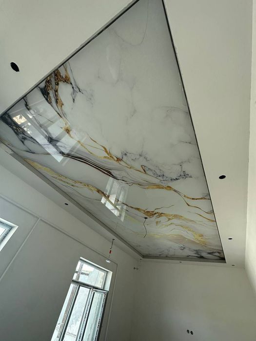 Натяжные потолки.  Natyajnoy potolok