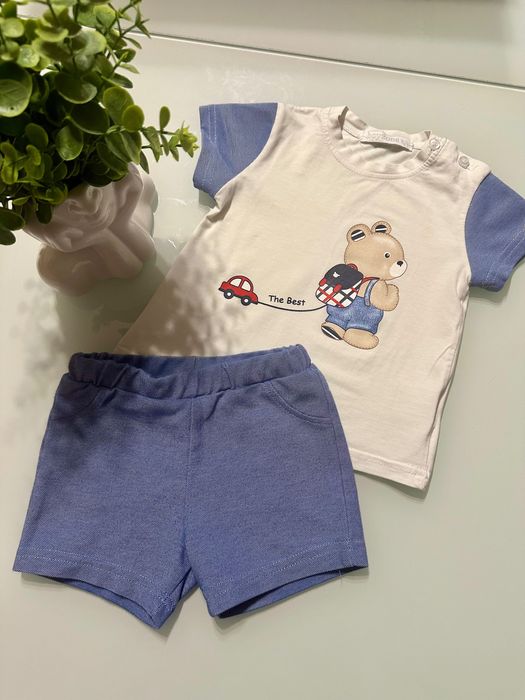 Летни дрешки за момче 12/18м