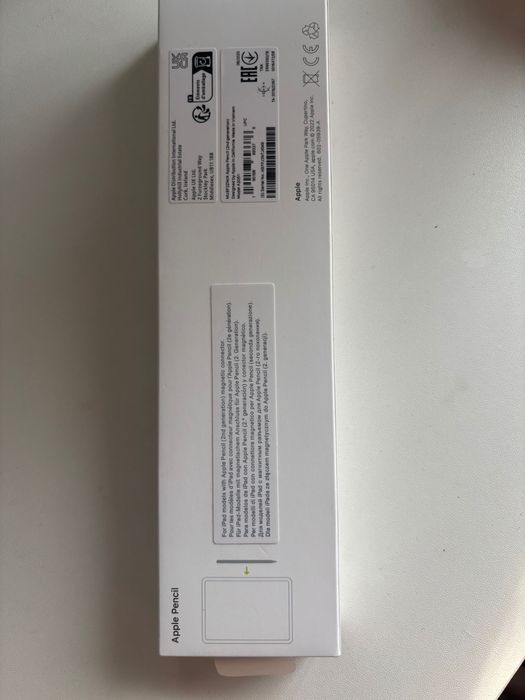 Стилус Apple Pencil 2nd Generation белый