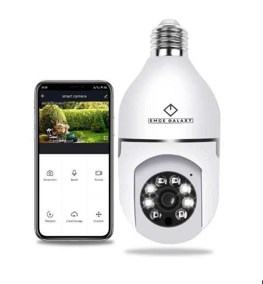 Camera HD IP Wireless 360° Infrarosu 1080p IOS/ANDROID