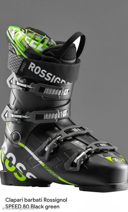 Clapari Rossignol Hi-Speed 80 HV Black/Yellow