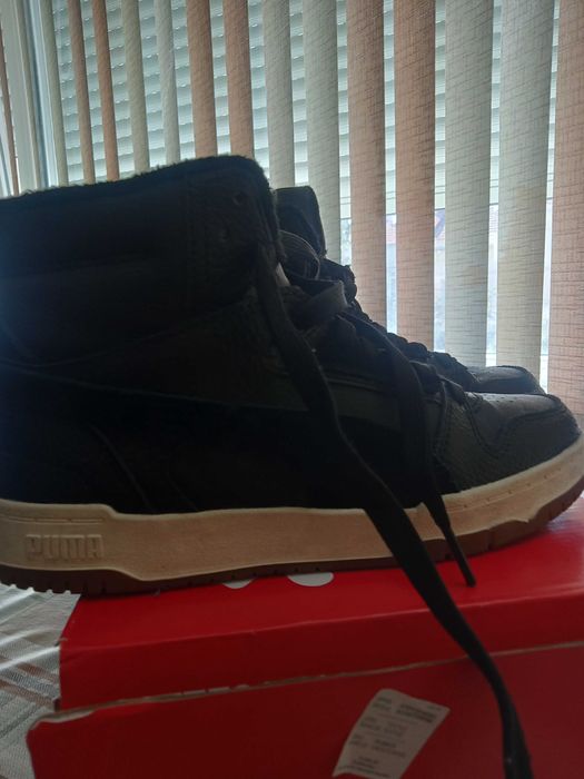 Боти Пума естествена кожа