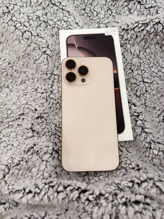 I phone 16 pro max 512 gb sotiladi batareya 89%