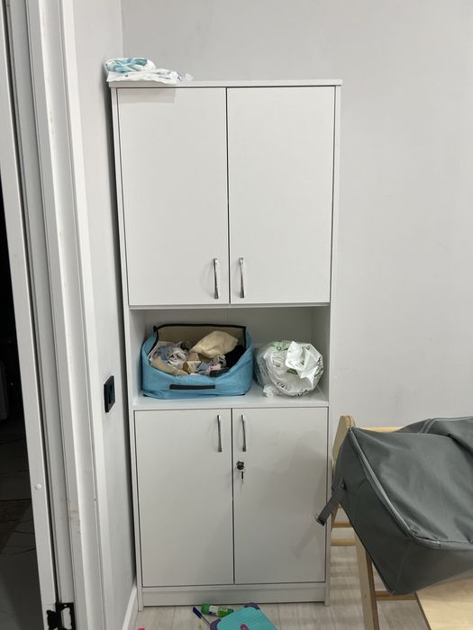 Шкаф офисный, белый, новый, для детской