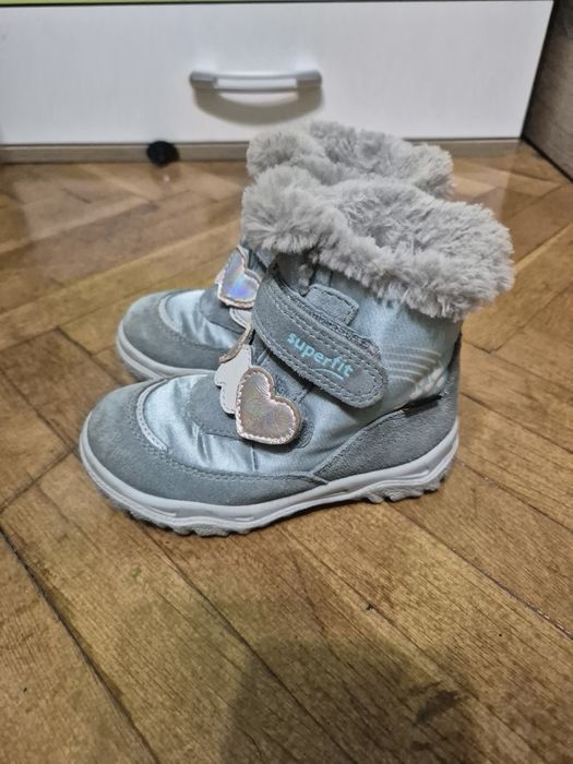 Superfit Детски водоустойчиви боти със сърца и мембрана Gore-tex