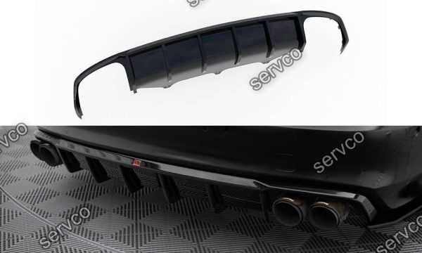 Difuzor bara spate Audi A7 Sline S7 C7 2010  2014 v11 - Maxton Design