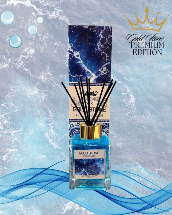 Ароматизатори за дома - Gold Stone - Premium Reed Diffuser