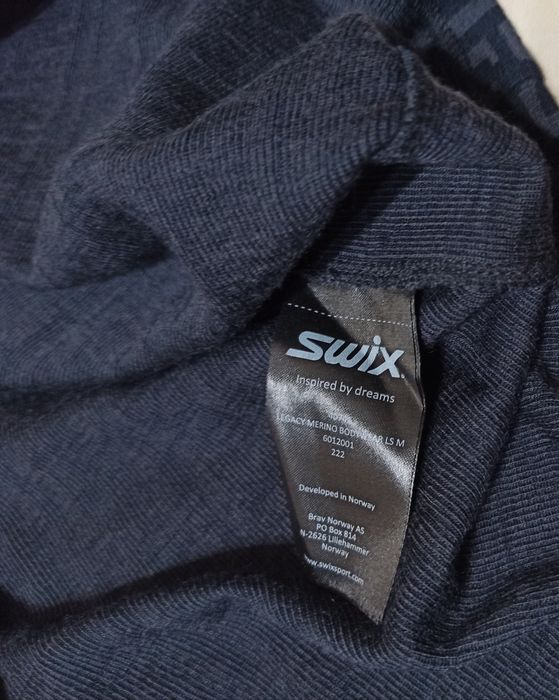 Swix Legacy мъжка блуза от  Мерино вълна