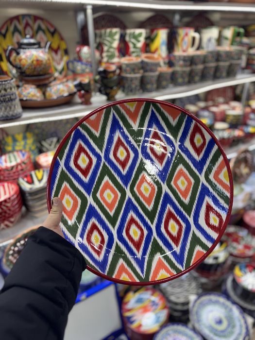 Qoʻl mehnati bilan yasalgan sapol lagan