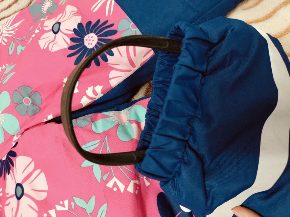 Зимний комбинезон на девочку 110см