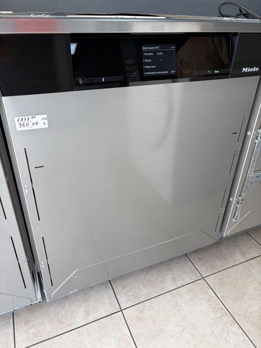 Miele G 6905 sci XXL миялна за частично вграждане AutoOpen/14 коплекта/24 мес гаранция