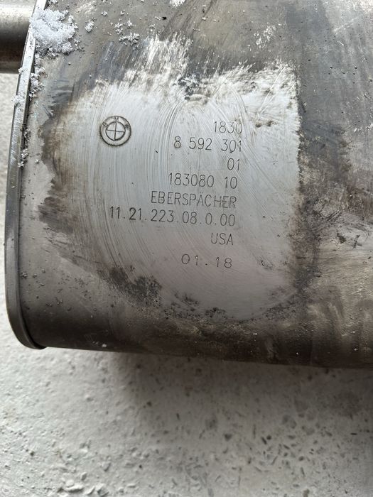 Toba esapament / Evacuare BMW X3 / X4