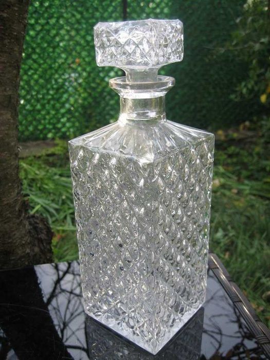 Ретро сервиз за уиски - кристал !