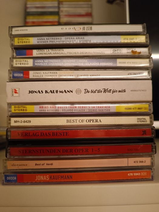CD Аудиофилски дискове - опера - Decca, Deutsche Grammophon, Sony