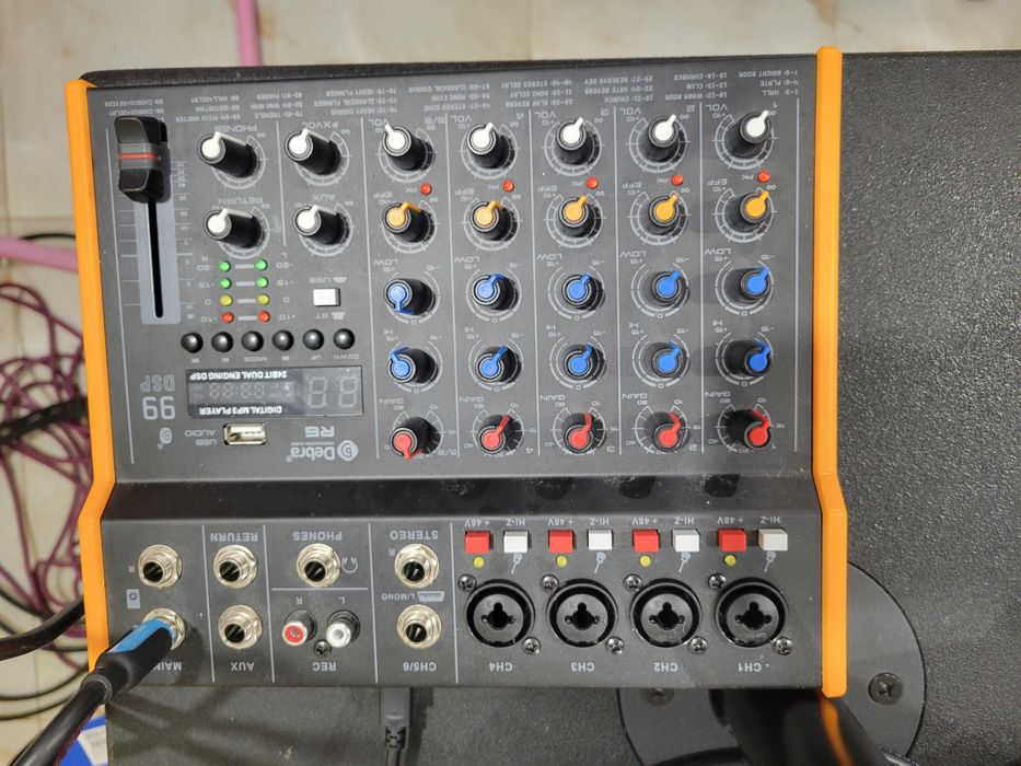 Boxa activa 12'cu bass activ 15'