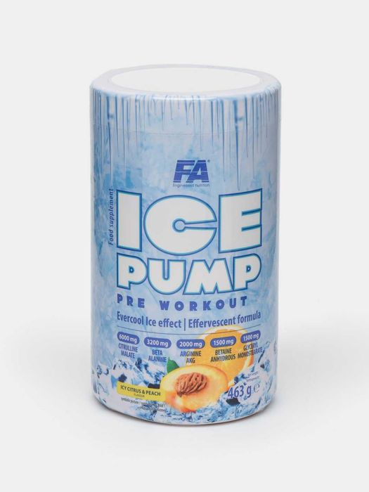 Ice Pump от FA 463грамм предтреник преворкаут энергетик