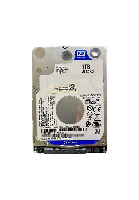 Жесткий диск HDD 1TB, 2.5", Slim для ноутбука, PS4, Xbox