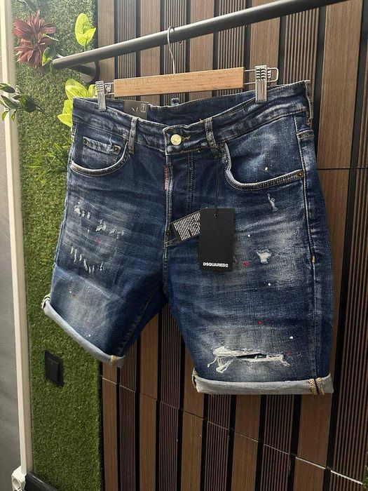 Къси Дънкови Панталони Dsquared2