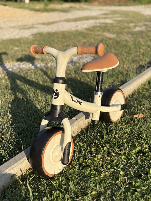 Bicicleta de echilibru Tulano alba