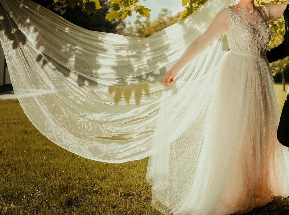 Rochie si voal mireasa Natalia Vasiliev