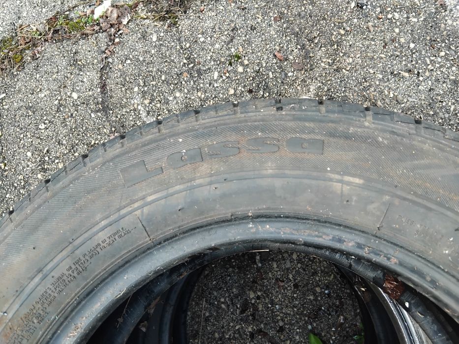 Гуми 205 65 15 C Ц Ласа Lassa. Налични са 4 броя - нов внос. Не са нови! Посочената цена е за един брой гума. Без коментар на цената.