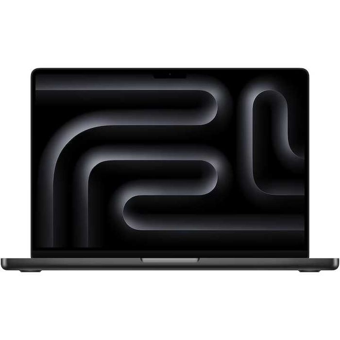 Laptop Apple MacBook Pro 14" cu procesor Apple M4 Pro, 14 nuclee CPU si 20 nuclee GPU, 24GB RAM, 1TB SSD, Space Black, Tastatura Internationala