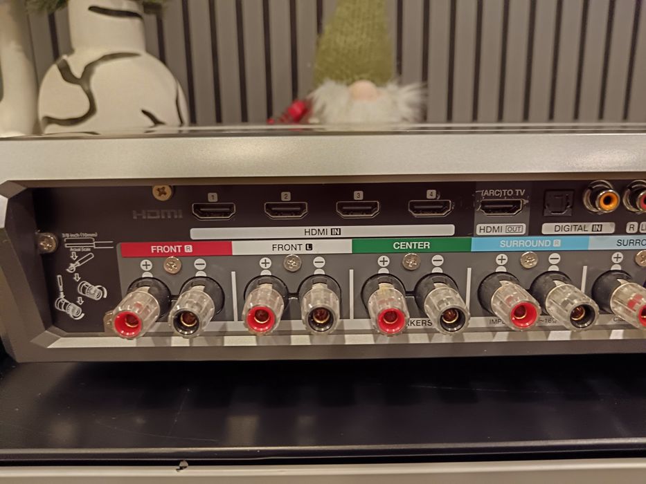 Reciver AV Denon HEOS avr 5.1 Tidal, Spotify, Bluetooth, Wi-Fi. Wirele