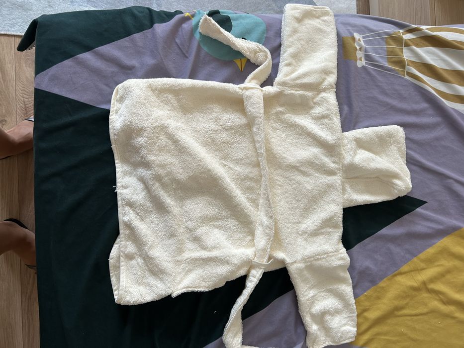 Бебешки халат и хавлия за баня