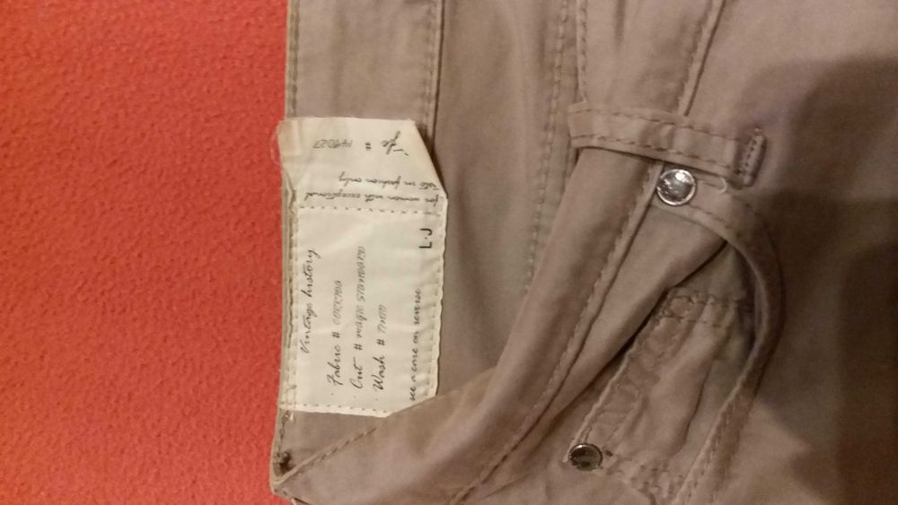 Pantaloni dama Liu Jo bej jeans