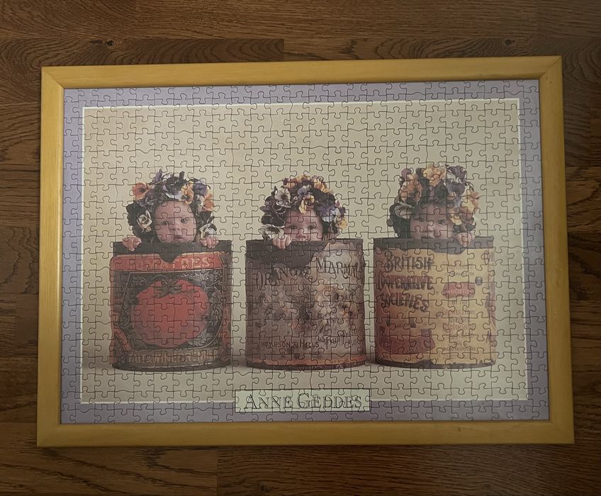 Картини сглобени пъзели в рамка Anne Geddis