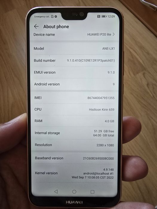 Huawei P20 Lite Pink