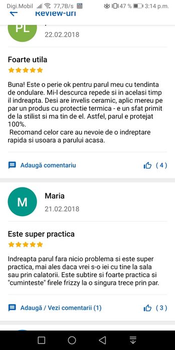 Perie electrica BaByliss noua