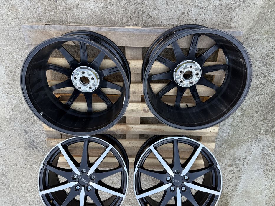 Джанти за Subaru 19 цола 5х112 с преходни фланци към 5х100, Anzio