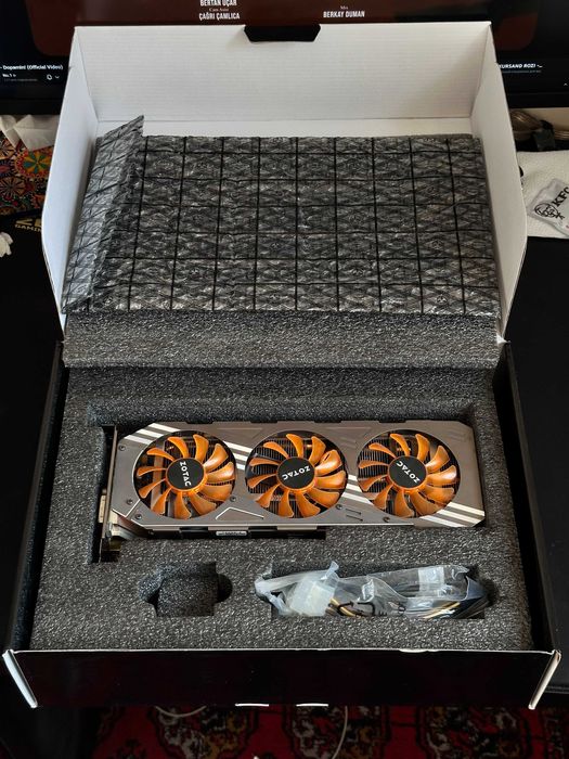 Видеокарта GTX 980 AMP Edition | Ideal holatda!