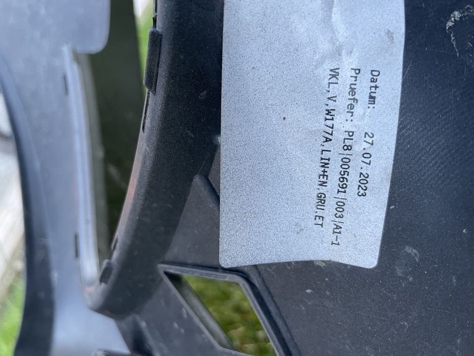 Броня предна за мерцедес А класа W177-2023г AMG