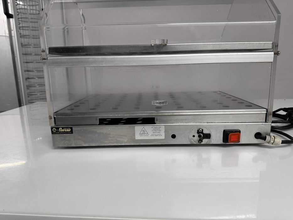 Vand vitrina calda Forcar 2 rafturi