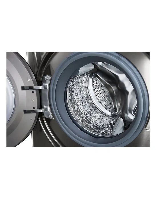 Узкая стиральная машина LG F2M5HS6S c функцией пара Steam, 7кг