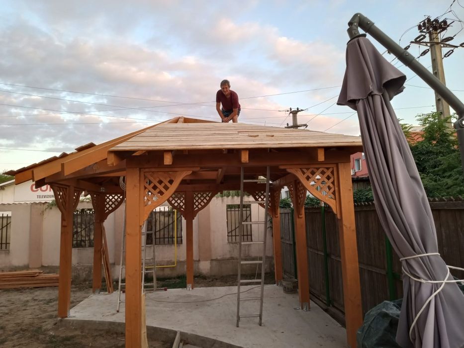 Vând si creez obiecte din lemn pentru curte si casa