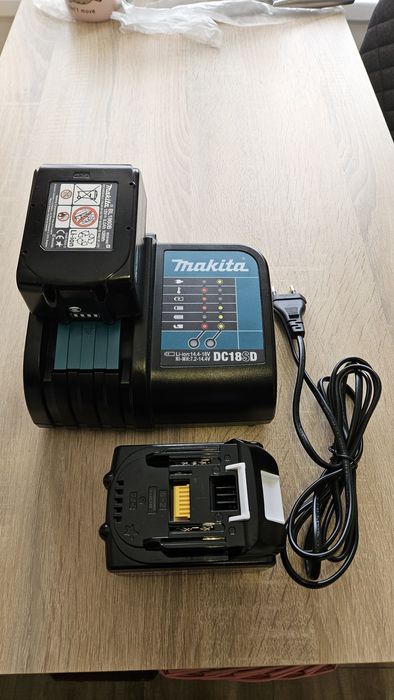Pachet Makita încărcător DC18SD & Acumulator 18V 6Ah BL1860 BL1850 NOU