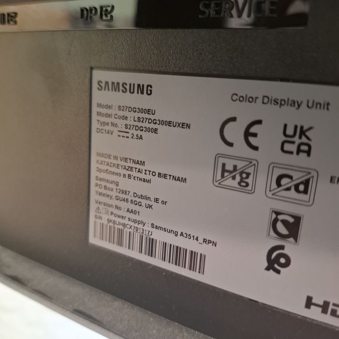Samsung Odyssey G3